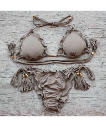 Biquíni Ripple Nude Areia