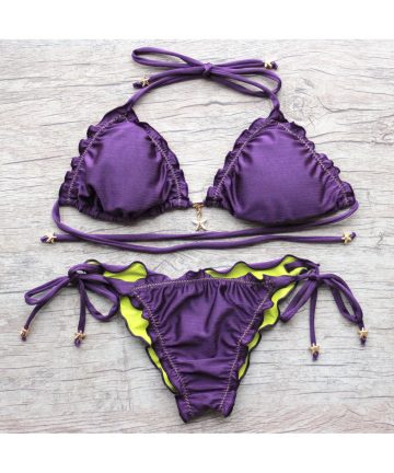 Biquíni Ripple Starfish Roxo