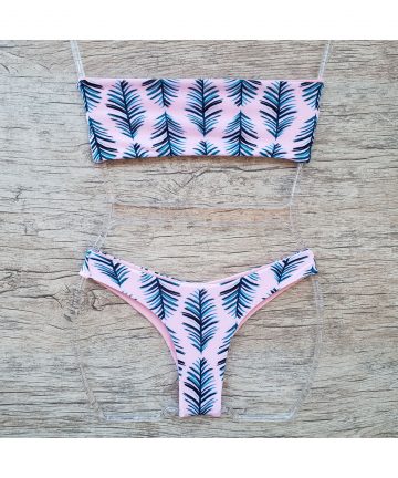 Tomara-que-caia Multi Asa Delta Rose and Blue Leaves